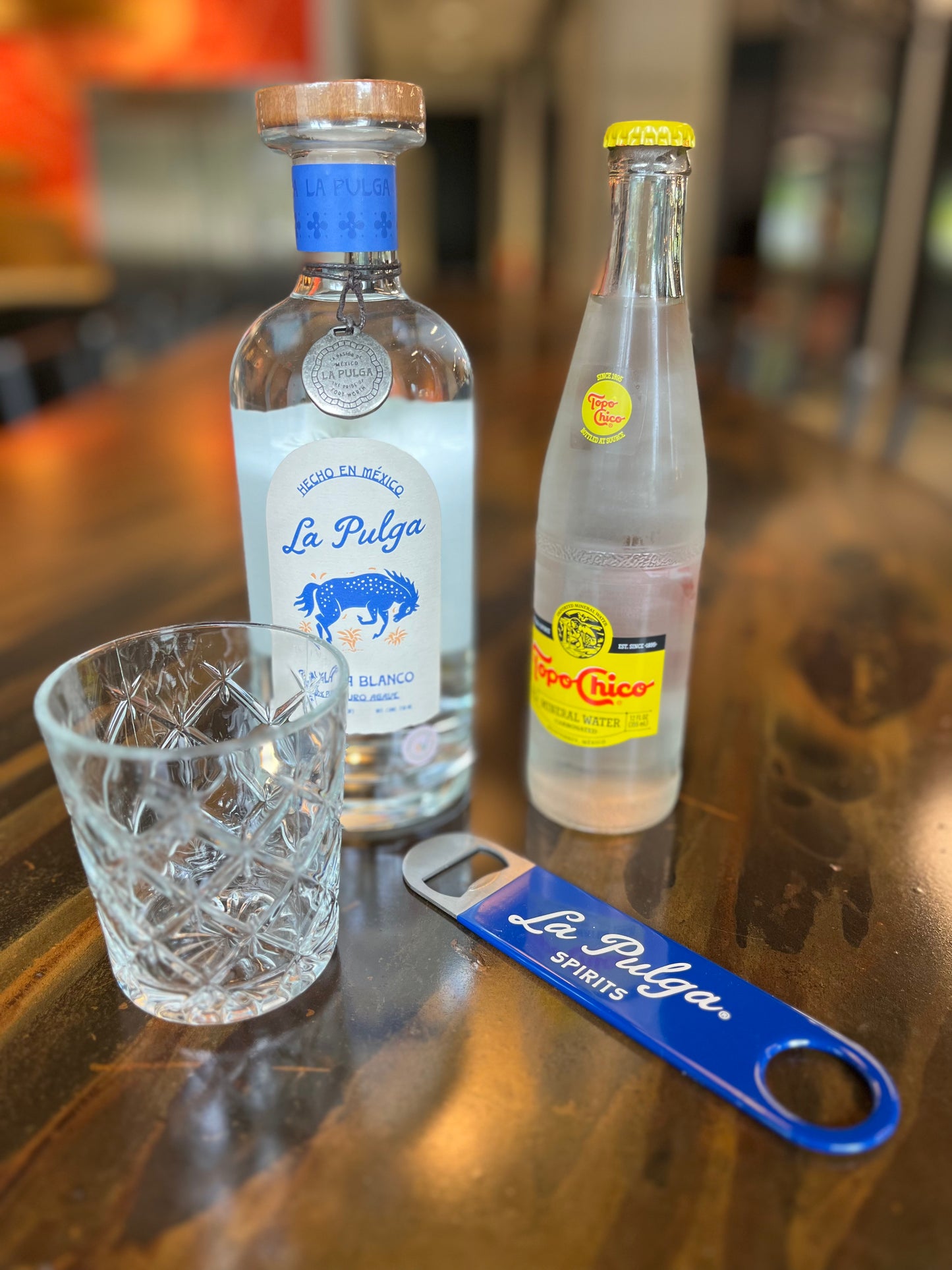 La Pulga Spirits Barkey Classic Paddle Bottle Opener