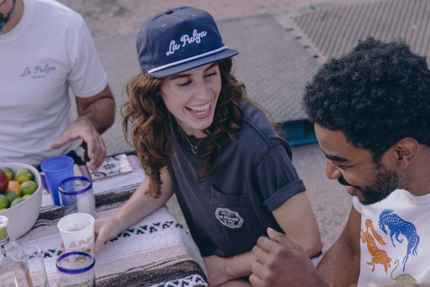 La Pulga Chainstitch Rope Cap