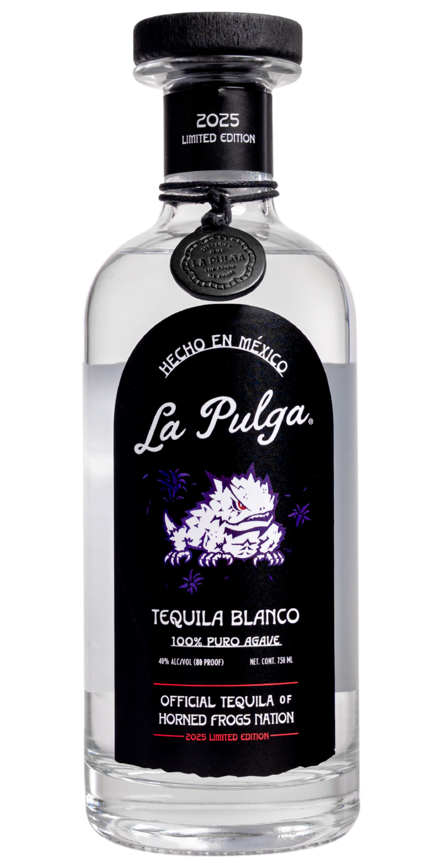 LA PULGA 2025 LIMITED EDITION HORNED FROG TEQUILA BLANCO