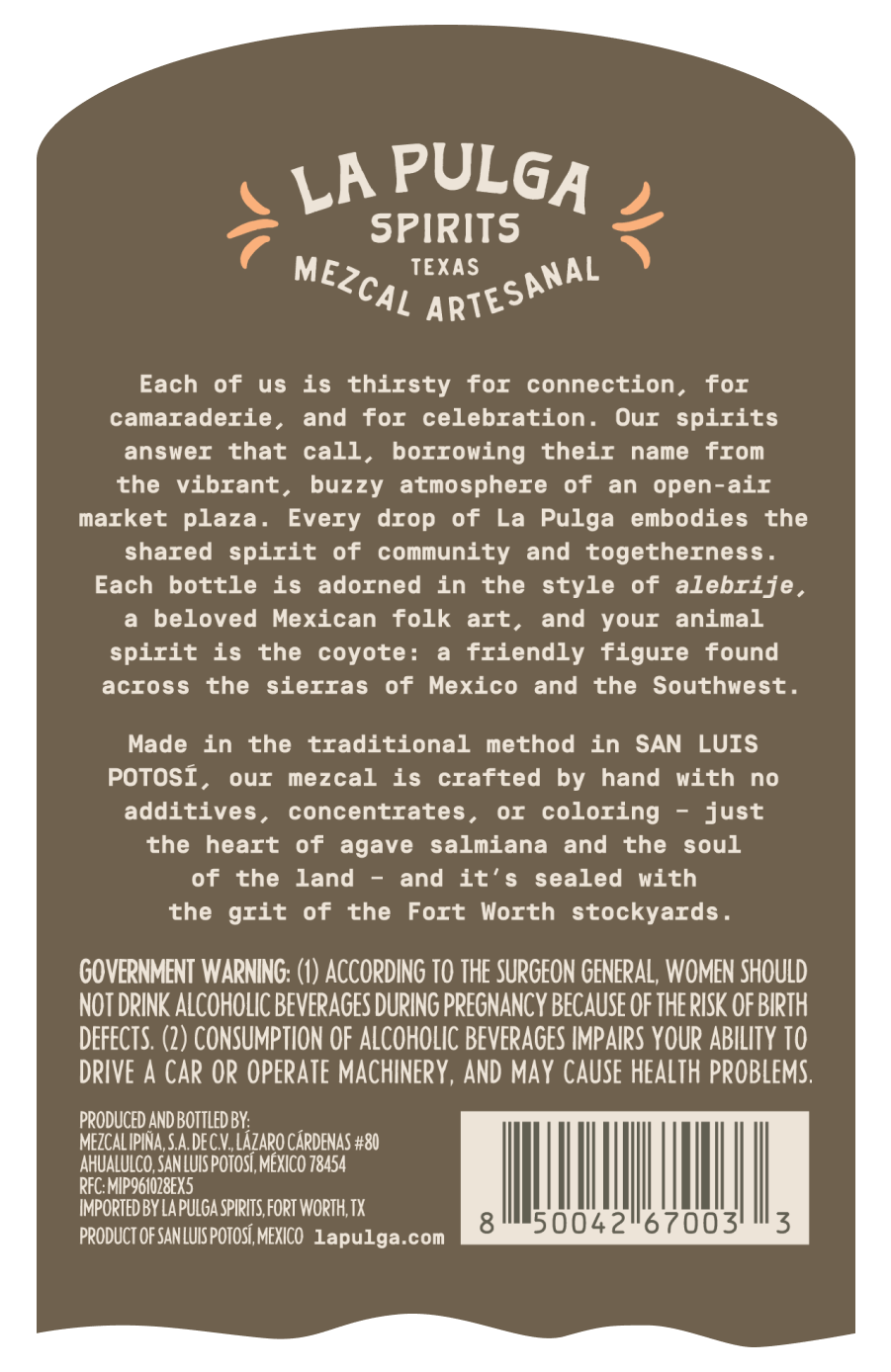 La Pulga Mezcal Artesanal
