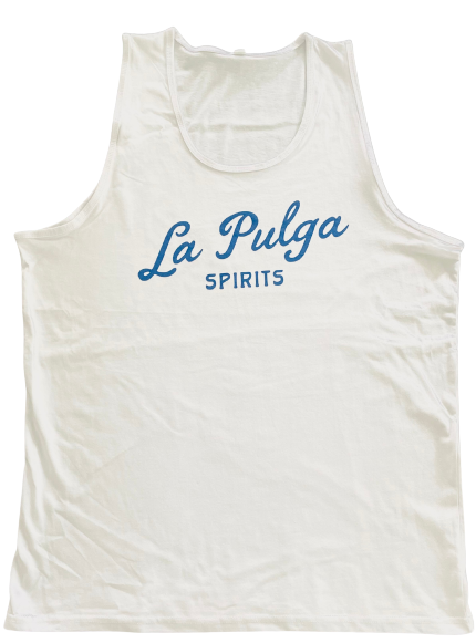 La Pulga Spirits Premium Tank Top - White