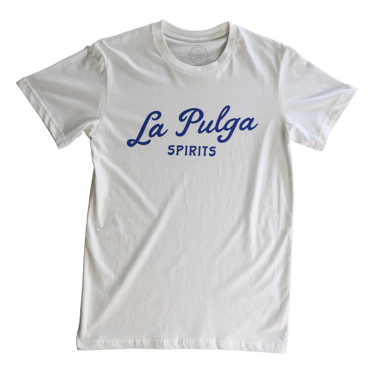 La Pulga Spirits Premium Short Sleeve T-Shirt - White